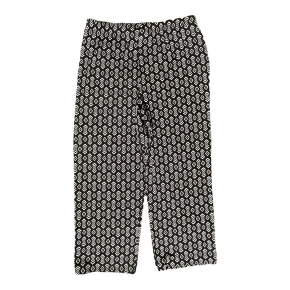 Chico's Travelers Tribal Geometric Pants - Picture 4 of 4